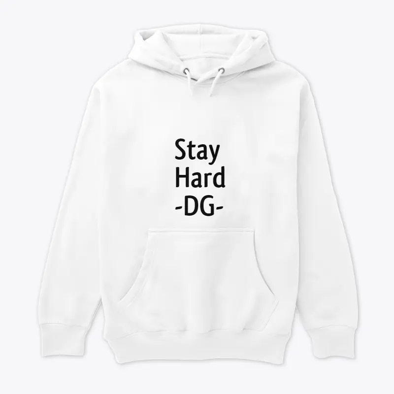 "Stay Hard" unisex pullover hoodie